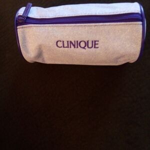 Clinique Lavender and Purple Cosmetic Bag